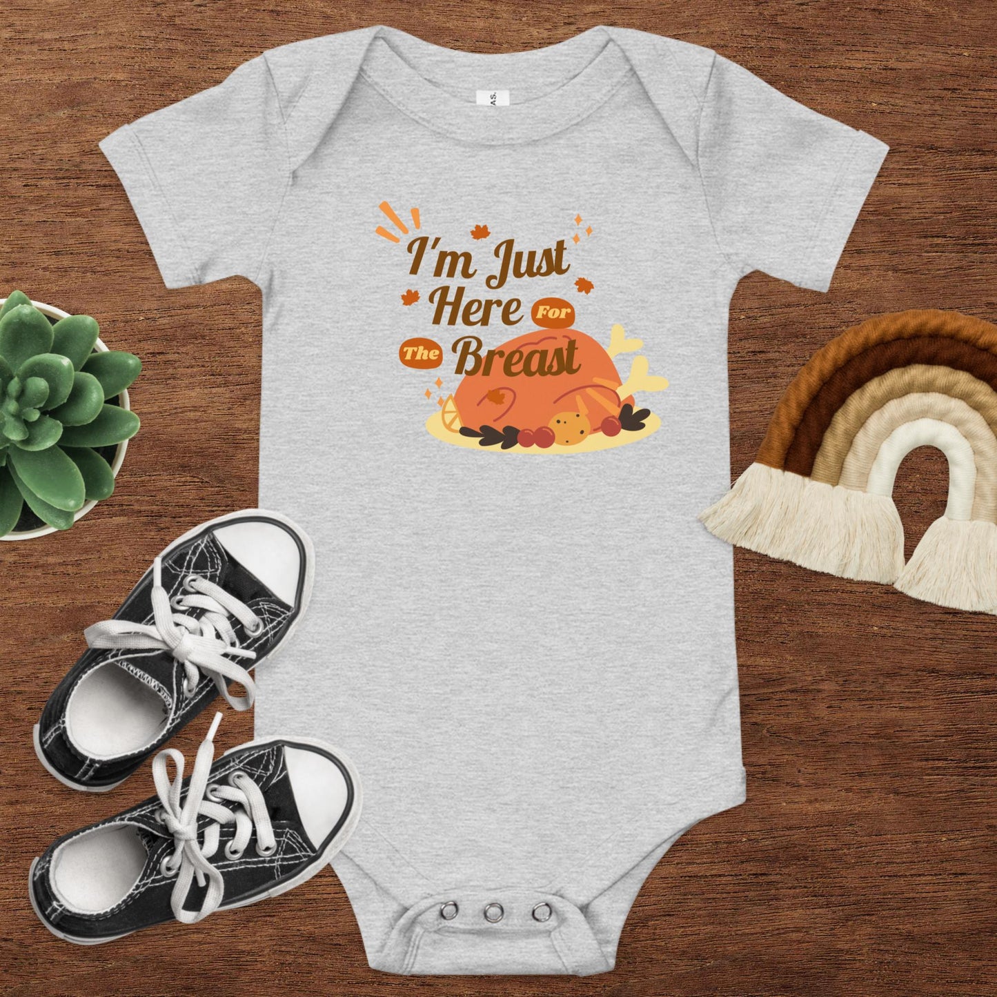 Breast Is Best Baby Onesie