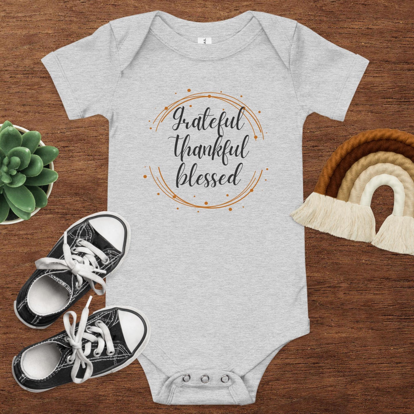 Grateful Little One Baby Onesie