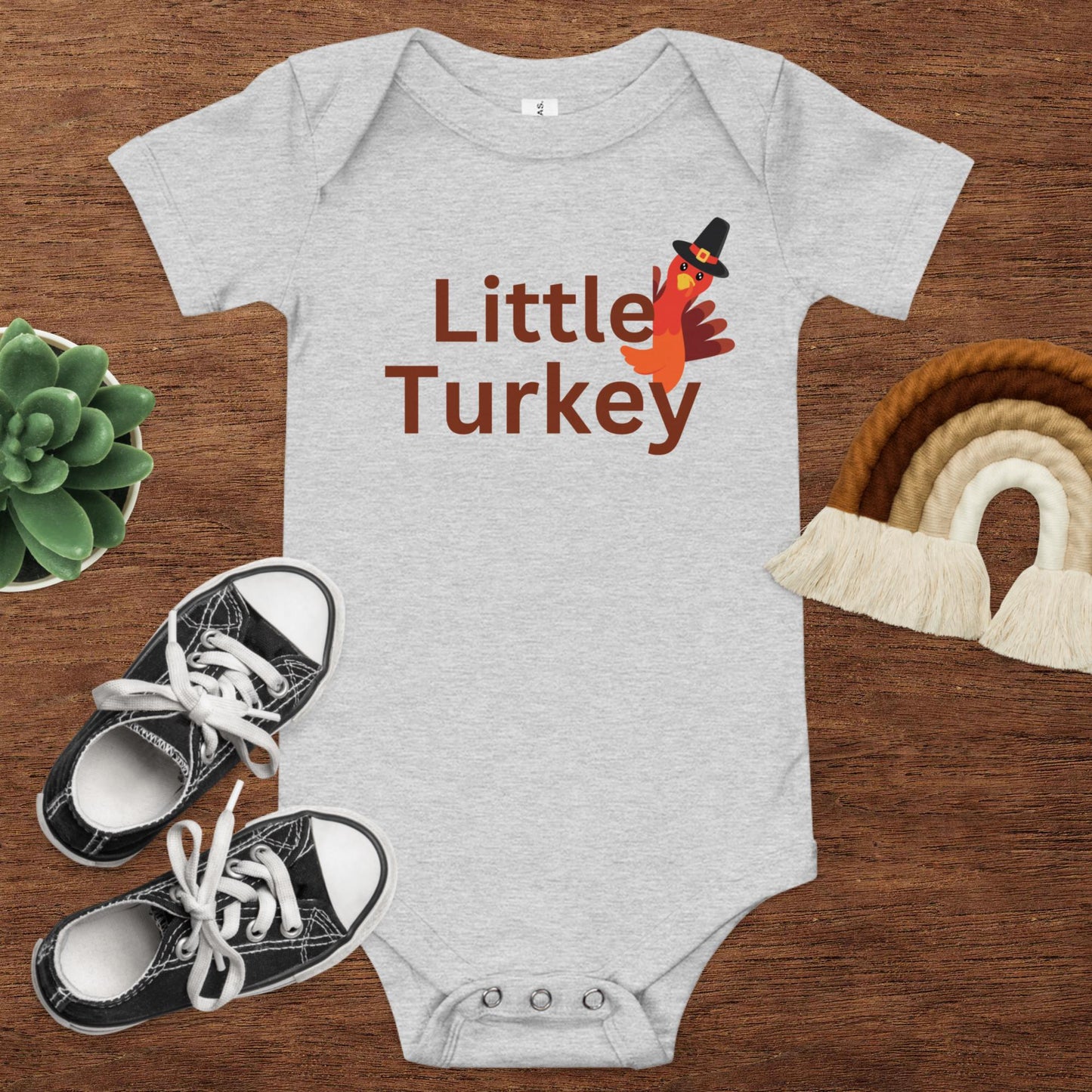 Tiniest Turkey Baby Onesie