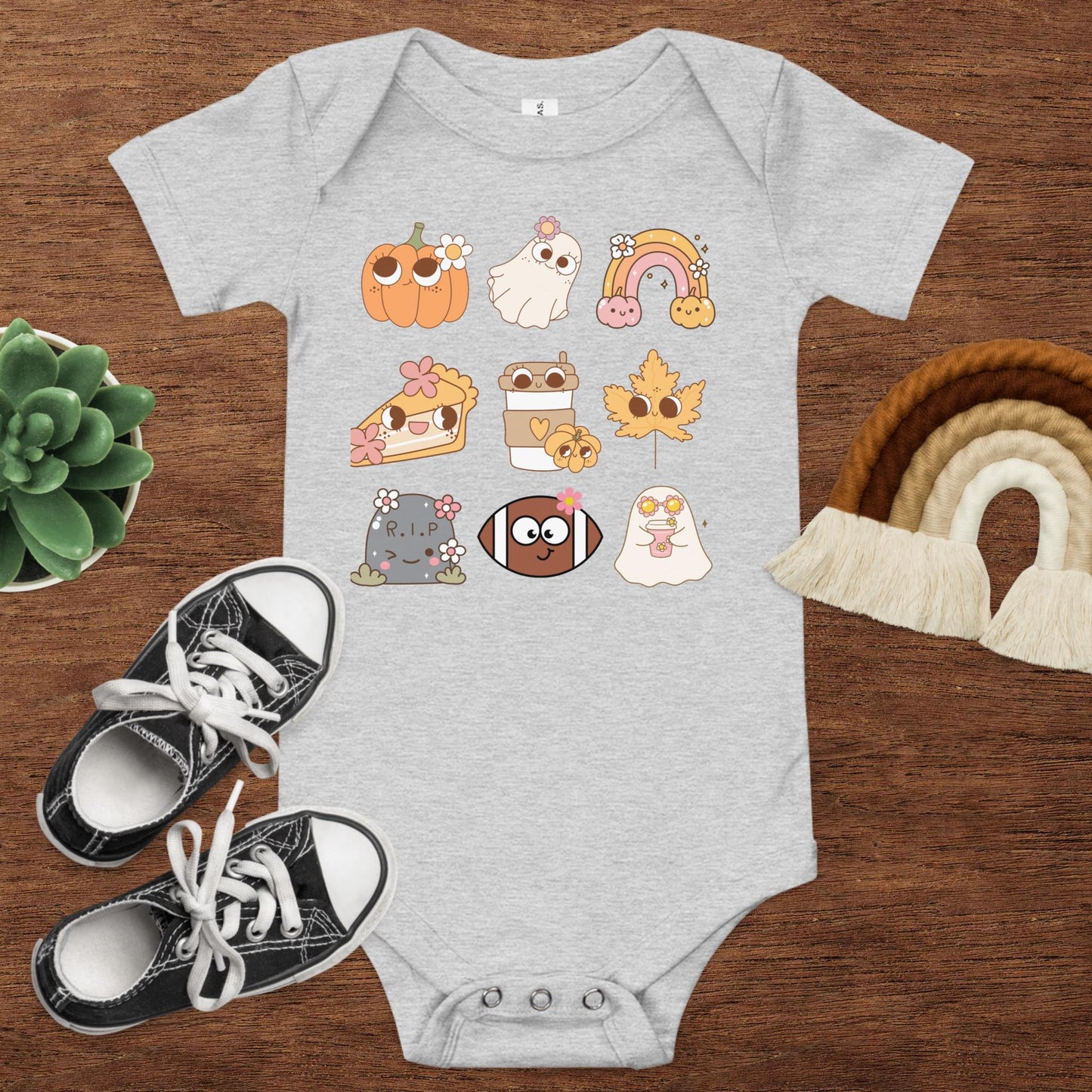 Fall Favorites Baby Onesie