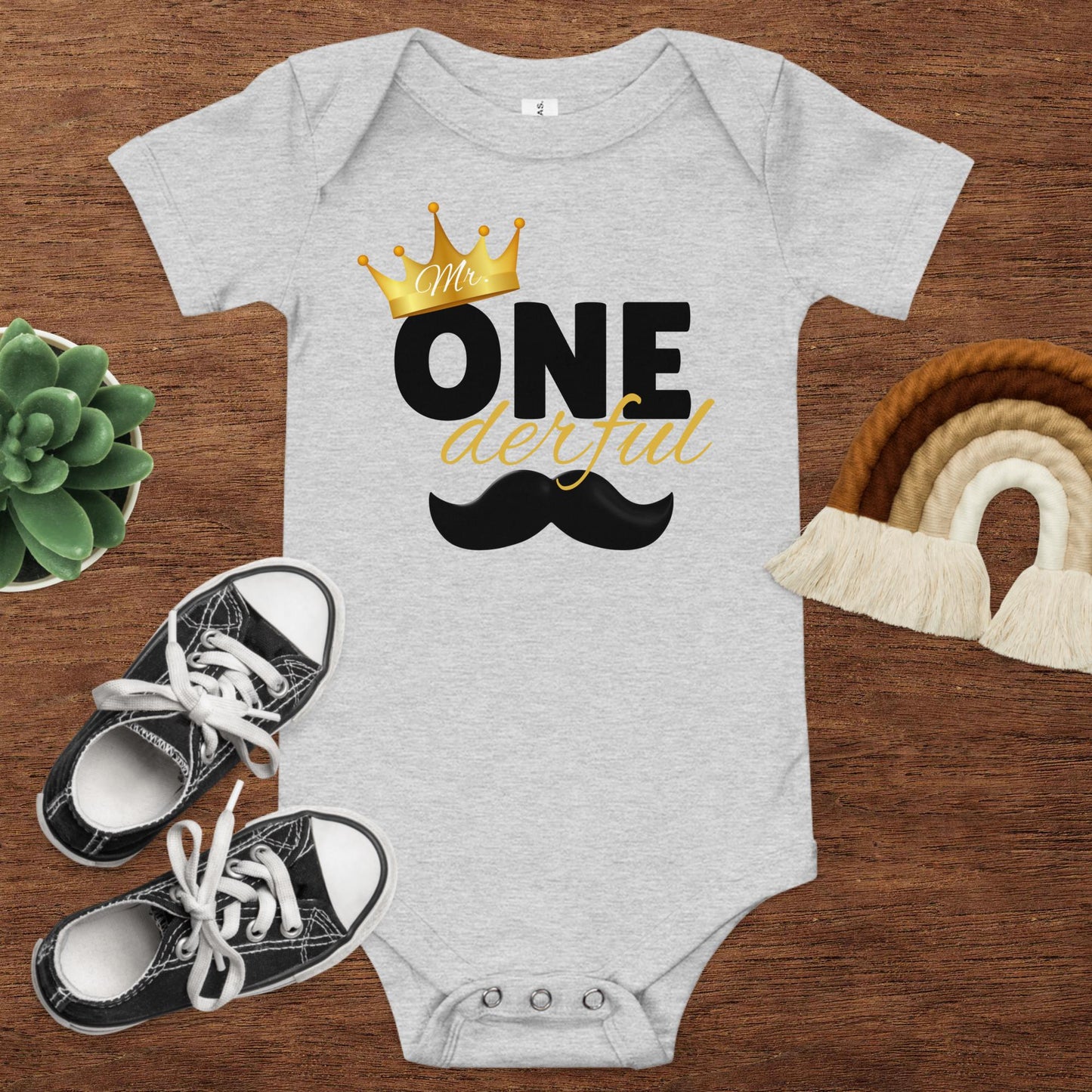 One-derfully Charming Baby Onesie