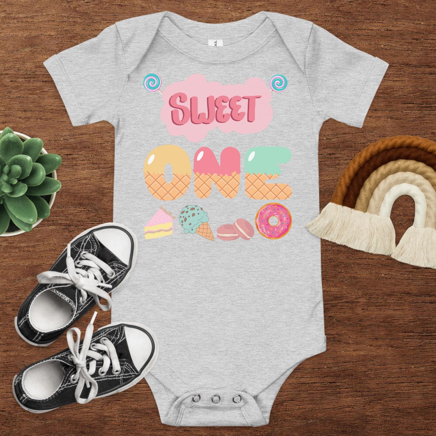 One Sweet Year Baby Onesie