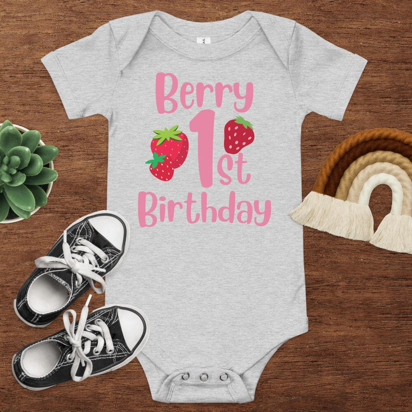 One Berry Special Baby Onesie