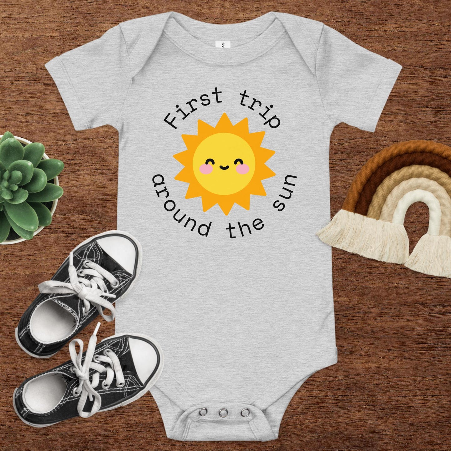Radiant One-der Baby Onesie