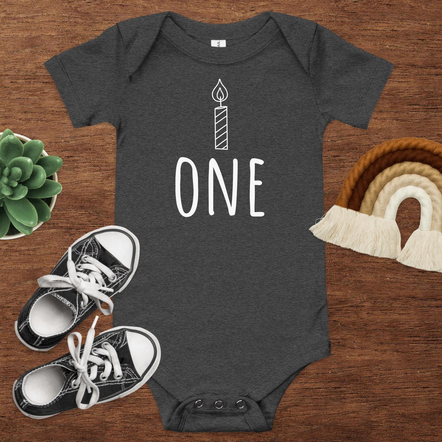 One Glowing Moment Baby Onesie