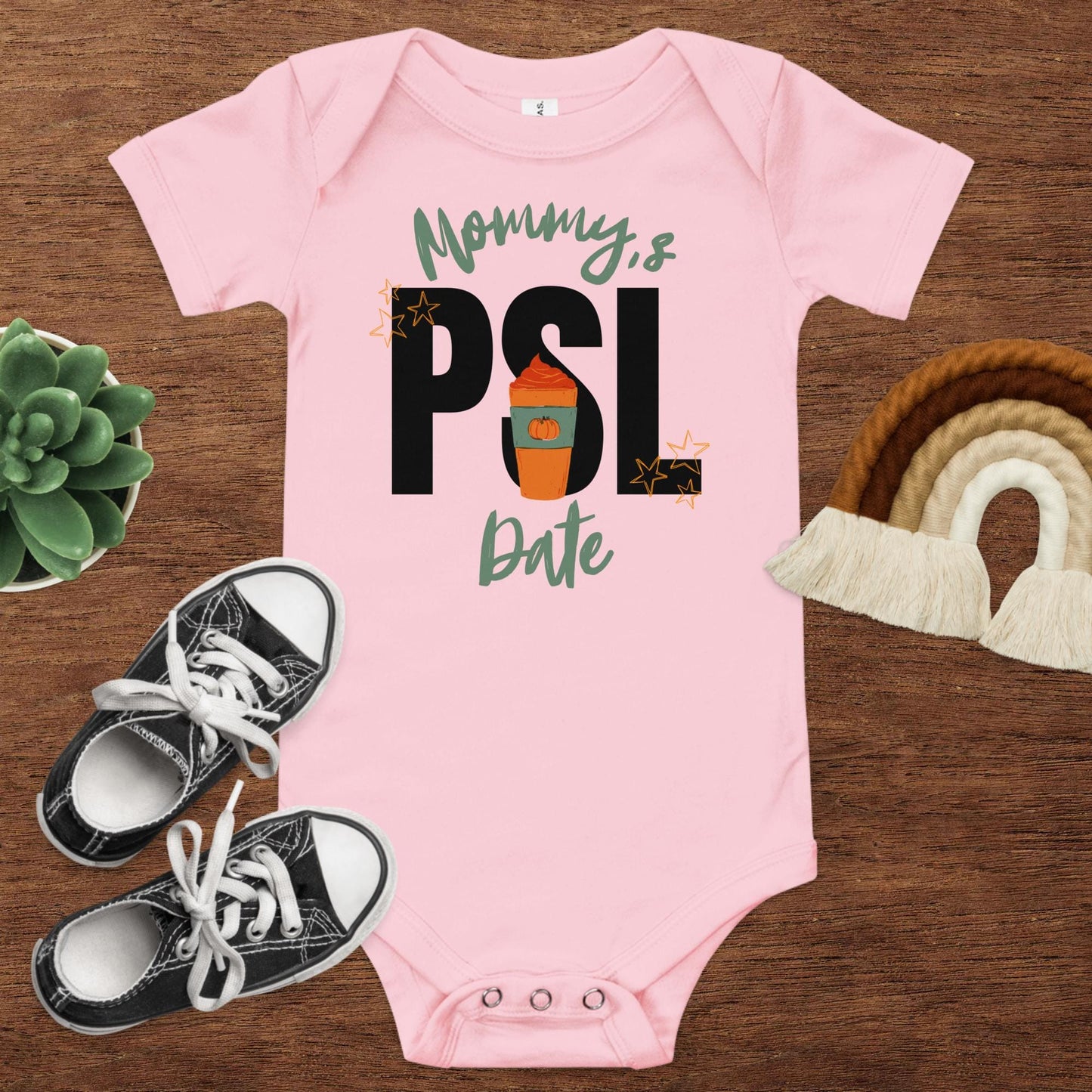 Pumpkin Spice Pals Baby Onesie