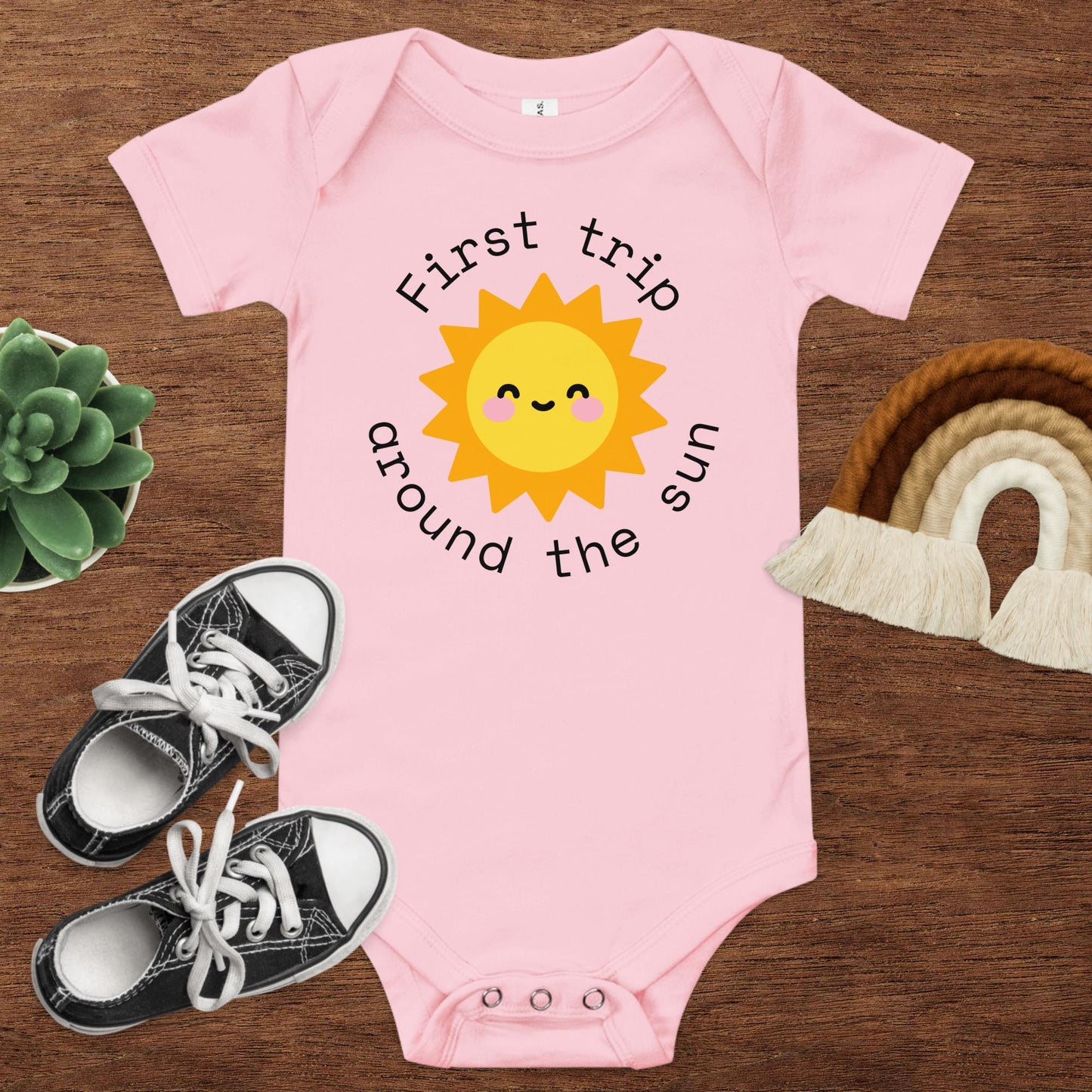 Radiant One-der Baby Onesie