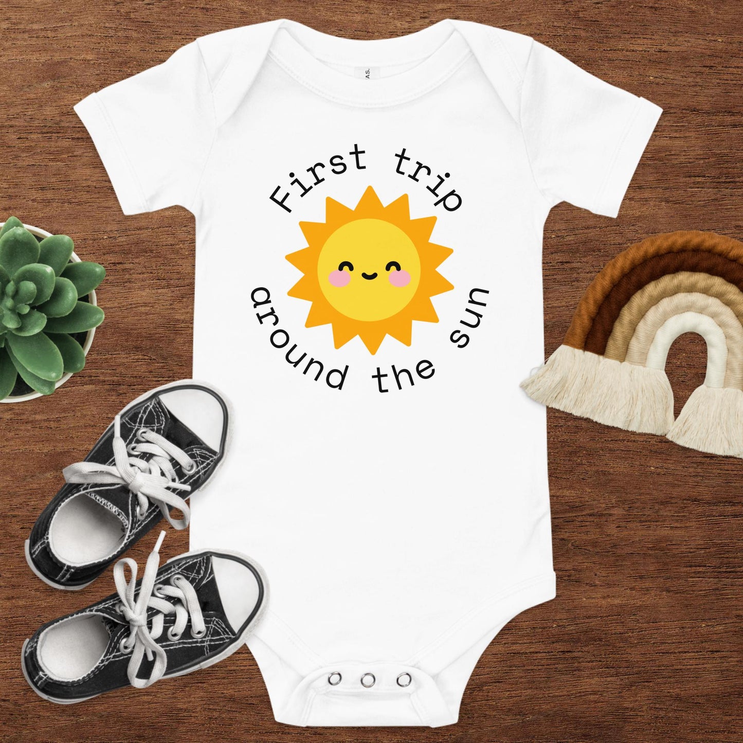 Radiant One-der Baby Onesie