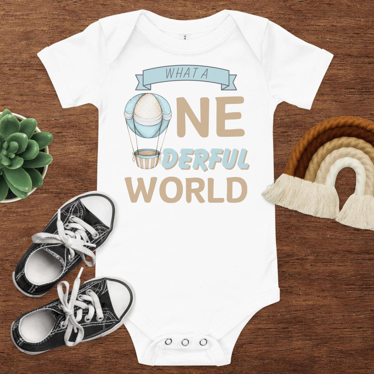 Floating Into One Baby Onesie