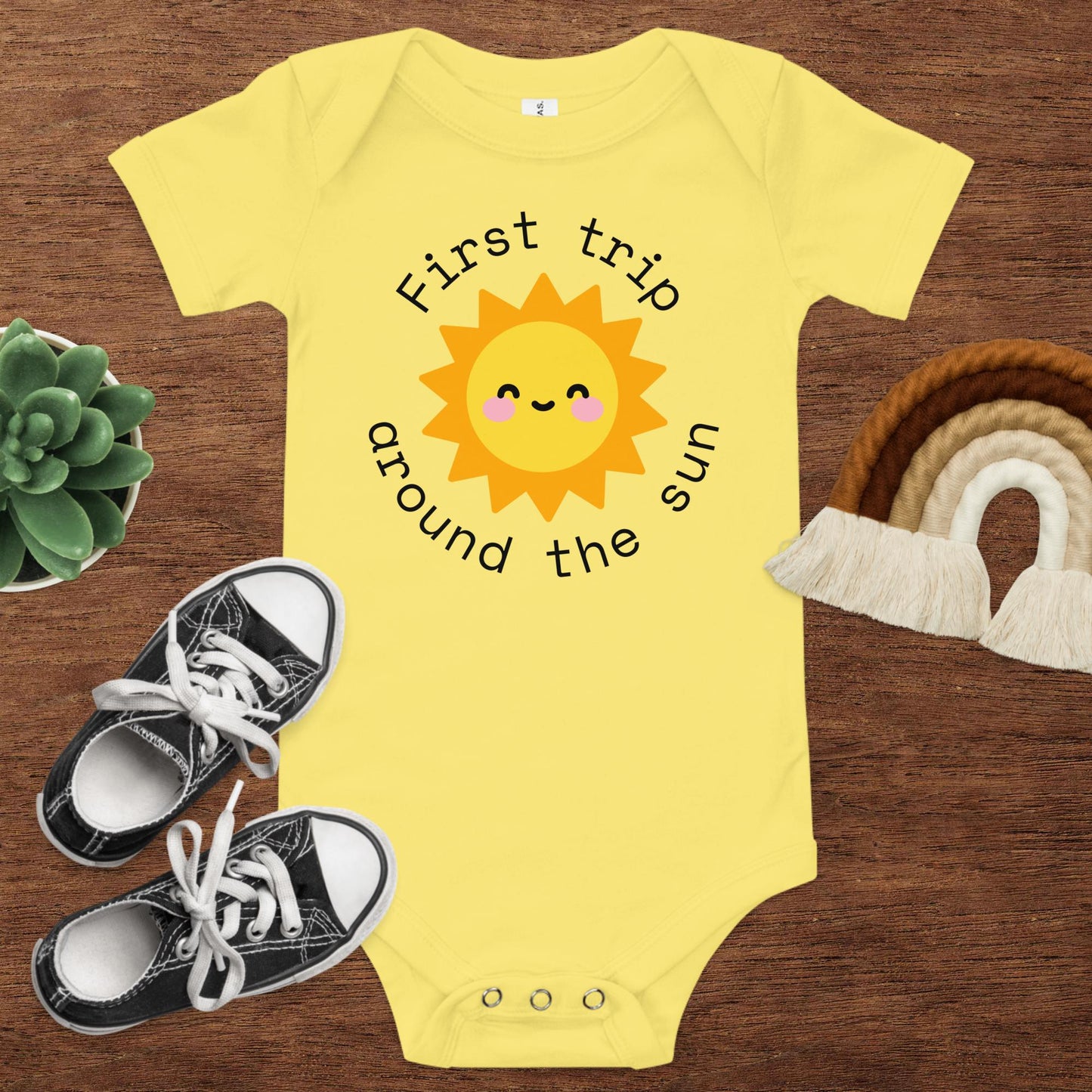 Radiant One-der Baby Onesie