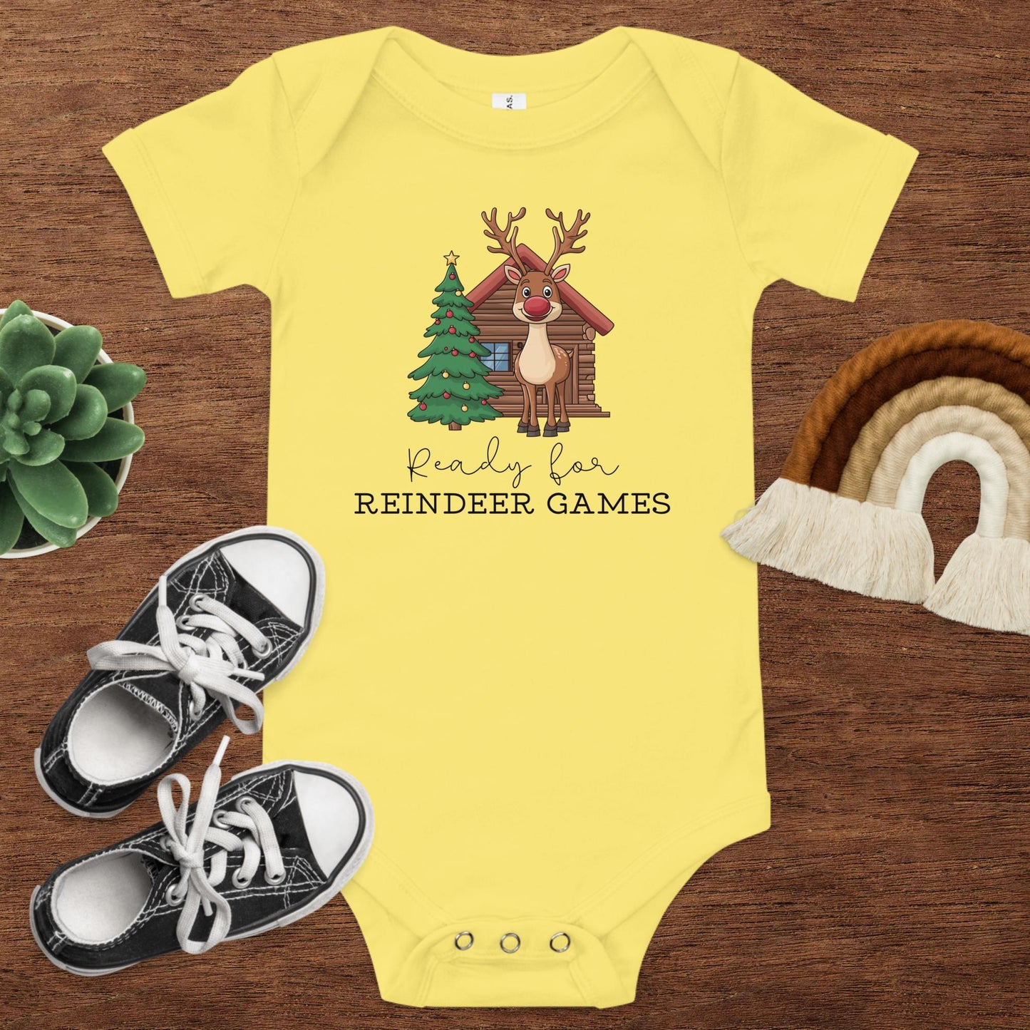 Ready For Reindeer Games | Baby Onesie
